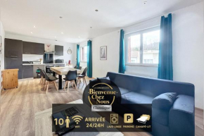 Apartment 10pers Aubière , Parking, WiFi - TV